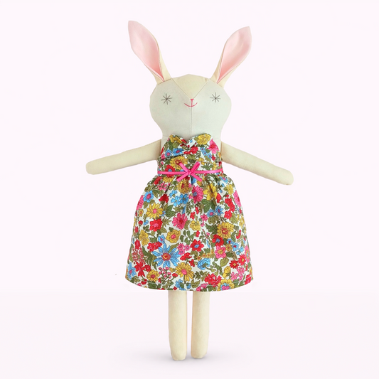 Buttercup Bunny - Handmade Little Rabbit Doll