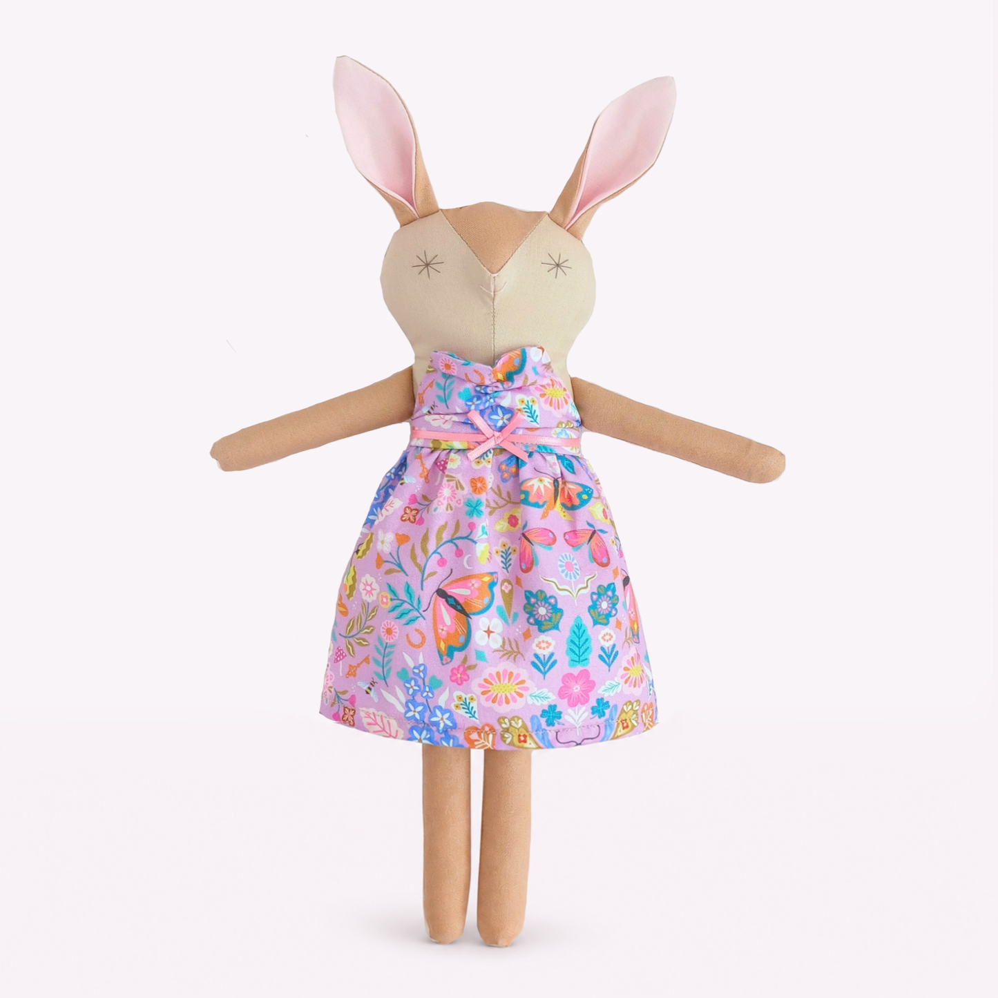 Lavender Bunny - Handmade Little Rabbit Doll