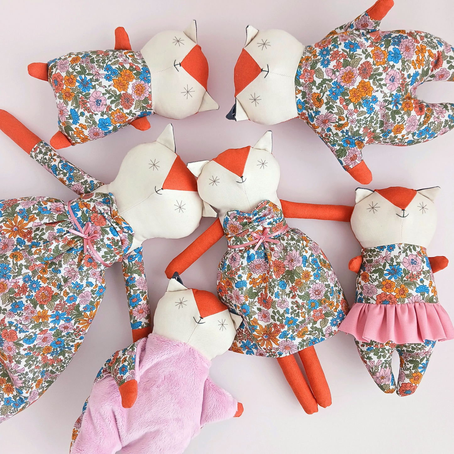 Handmade Comfort Doll - Posy Fox Comforter