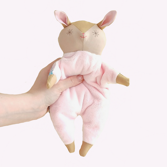 Handmade Comfort Doll - Bunny Comforter Patch