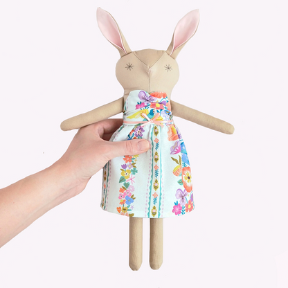 Oat Bunny - Handmade Little Rabbit Doll