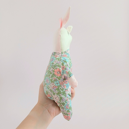 Handmade Cuddle Doll - Comfort Bunny Blush