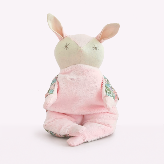 Handmade Comfort Doll - Blush Bunny Comforter