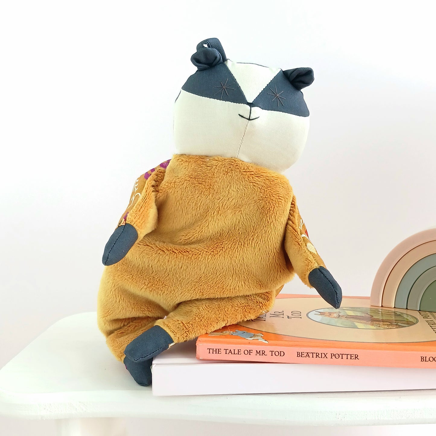 Handmade Comfort Doll - Percy Badger Comforter