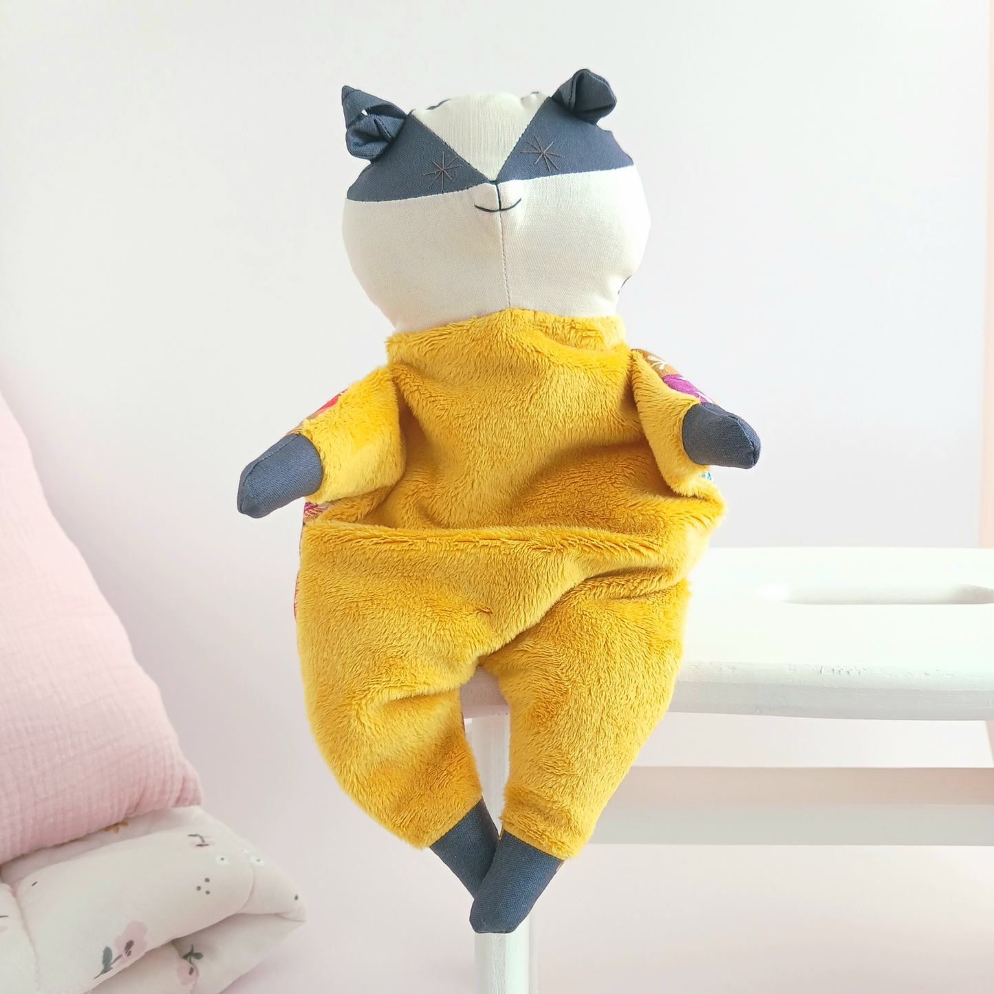 Handmade Comfort Doll - Percy Badger Comforter