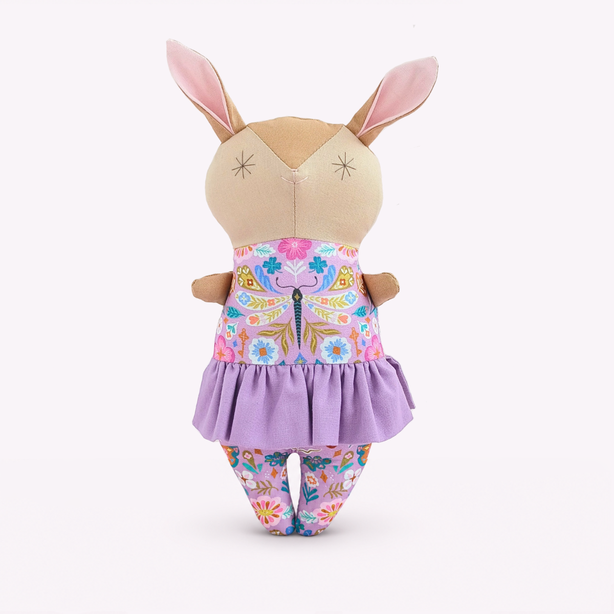 Ballerina Rattle | Lavender Bunny