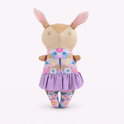 Ballerina Rattle | Lavender Bunny