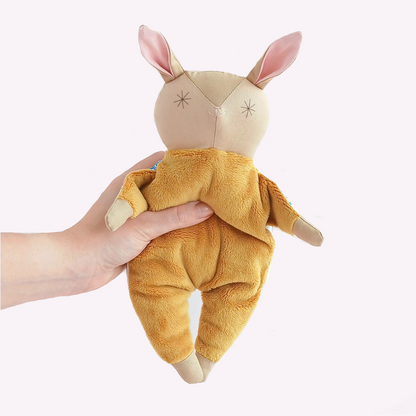 Handmade Comfort Doll - Oat Bunny Comforter